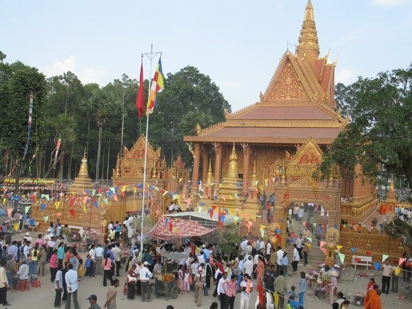 Soc Trang province: Khmer pagoda has new sanctum 